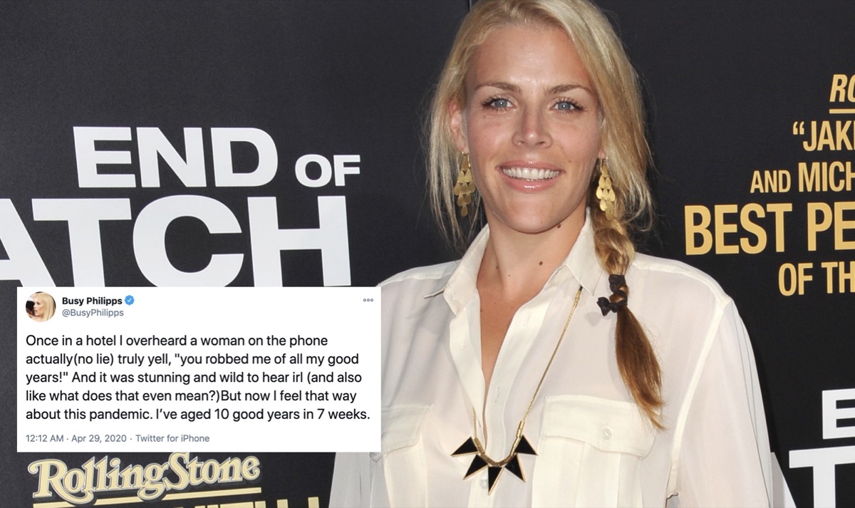 Busy Philipps and a Twitter Post