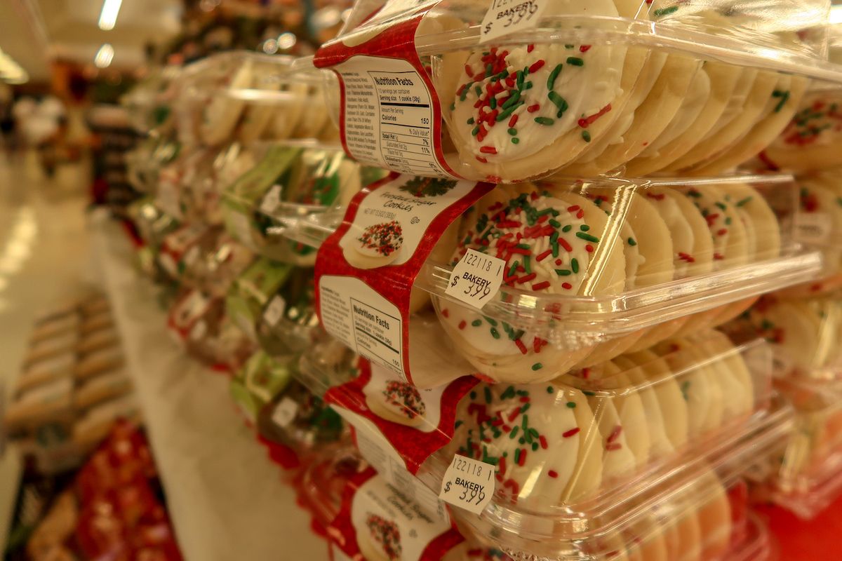 christmas cookies grocery store