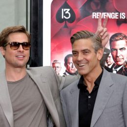 Brad Pitt and George Clooney