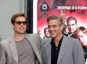 Brad Pitt and George Clooney