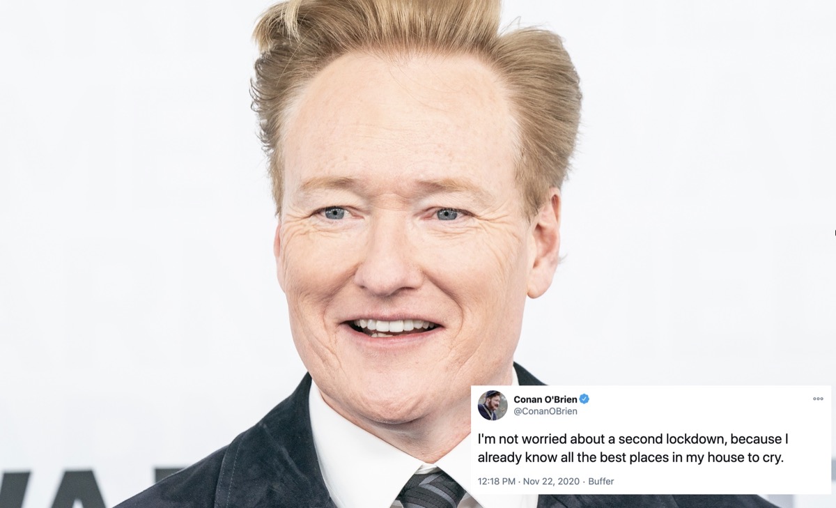 Conan O'Brien and a Twitter Post