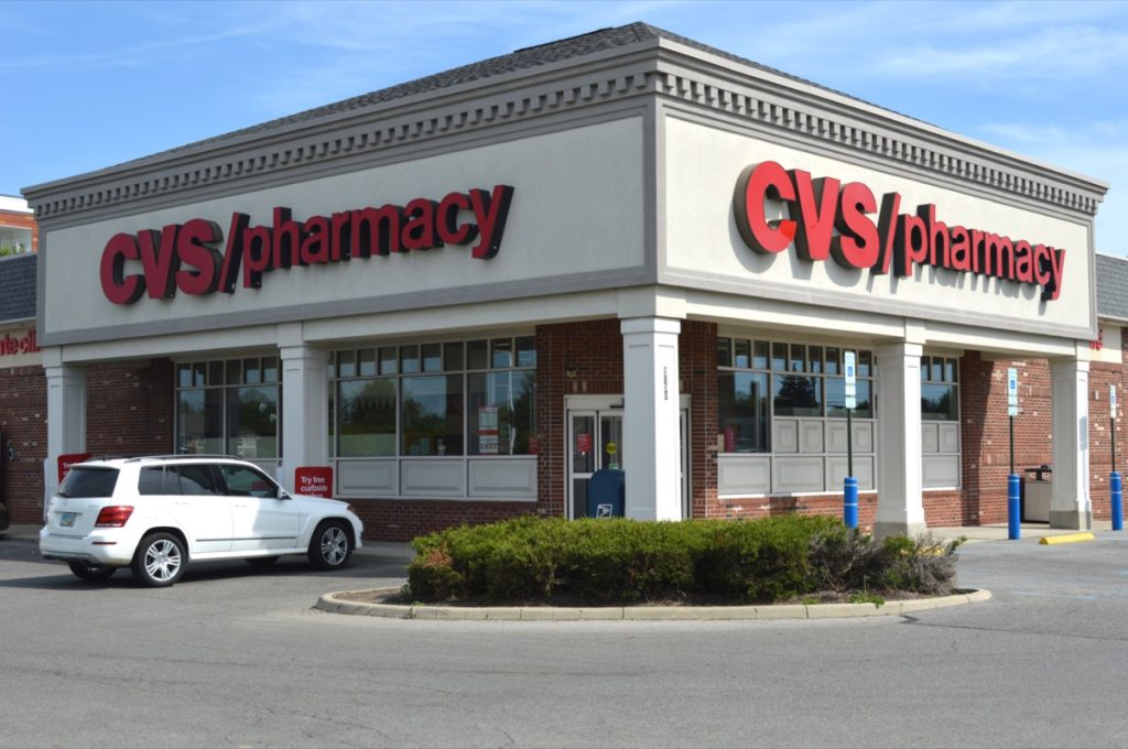 exterior of a CVS Store in Columbus, Ohio