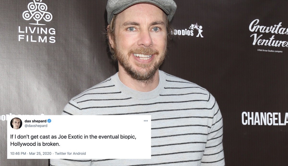 Dax Shepard and a Twitter Post