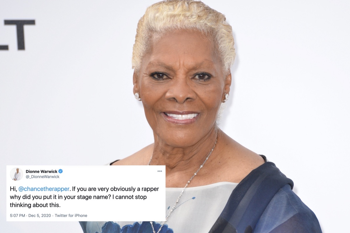 Dionne Warwick and a Twitter Post
