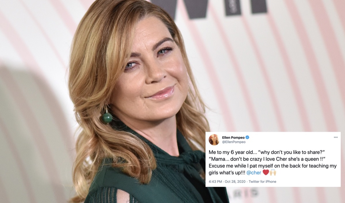 Ellen Pompeo and a Twitter Post