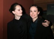 Elliot Page and wife Emma Portner at "The Cured" LA Screening at Sunset 5 Theater on February 20, 2018 in West Hollywood, CA