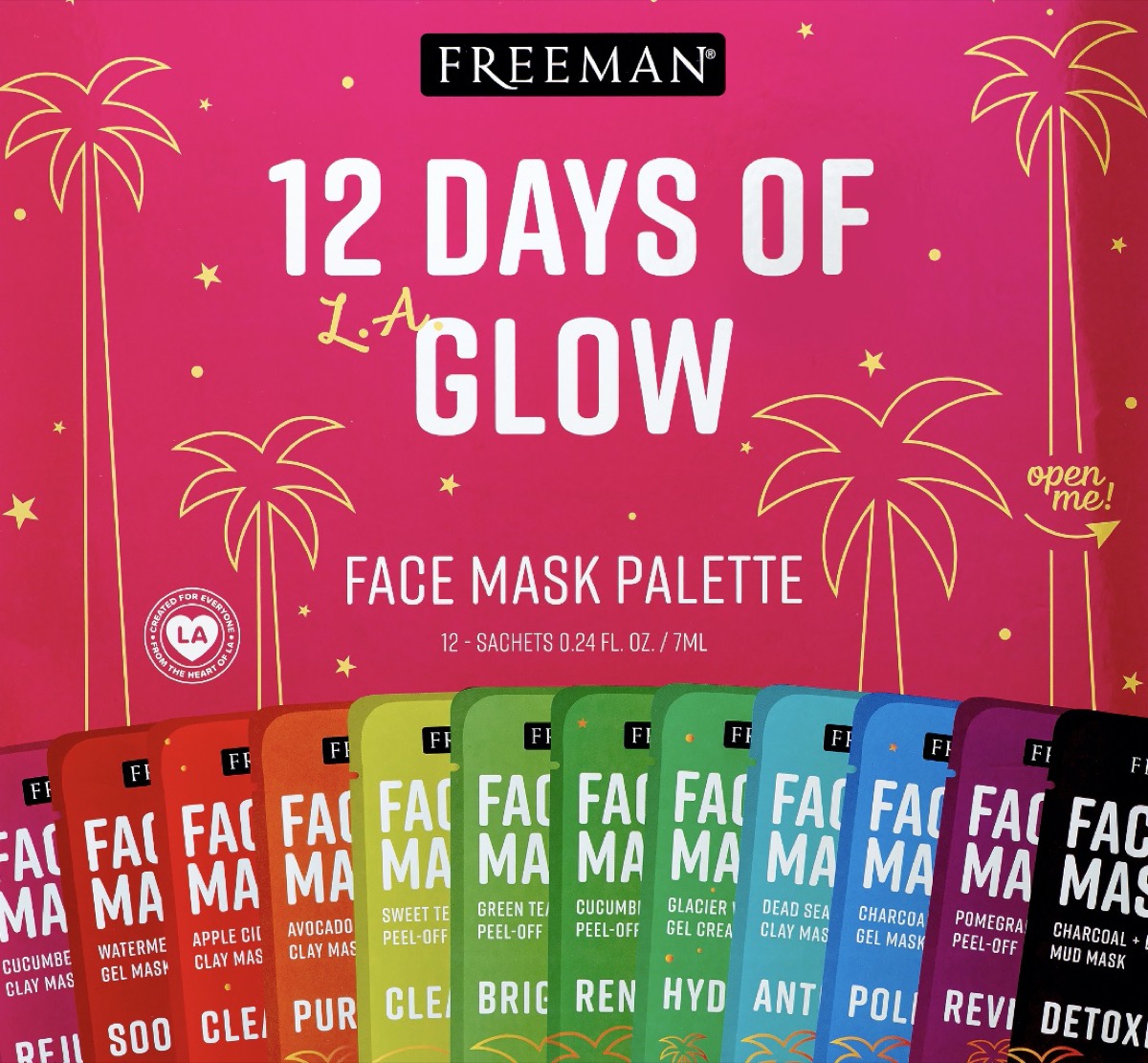 12 Day Glow Face Mask Set