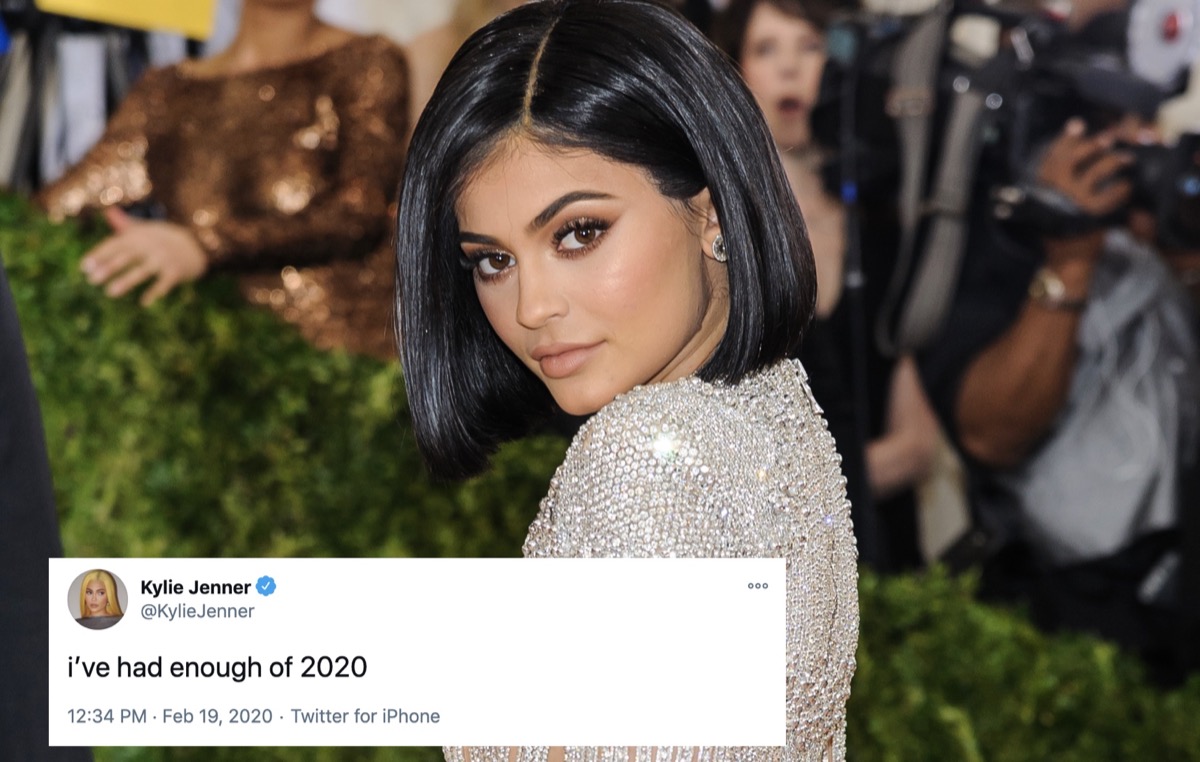 Kylie Jenner and a Twitter Post
