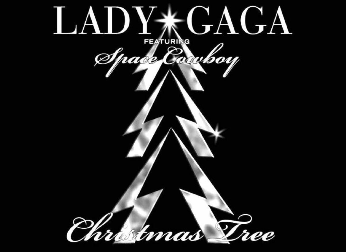 lady gaga christmas tree single cover
