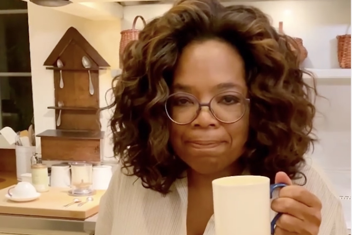 oprah winfrey posts gift from meghan markle for christmas in new instagram video