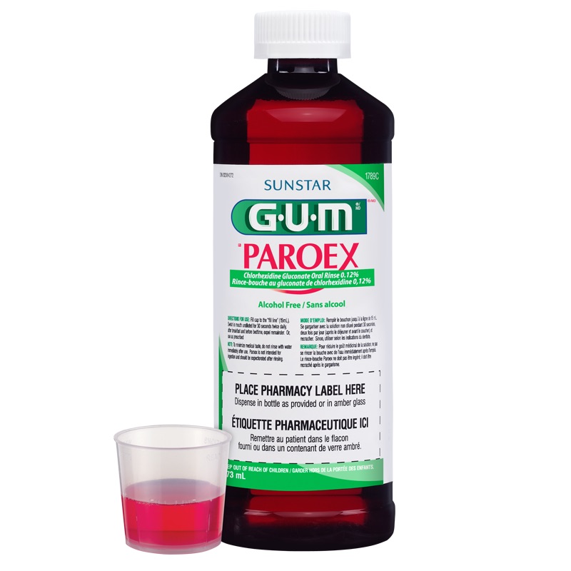 GUM Paroex® Chlorhexidine Gluconate Oral Rinse USP has been recalled