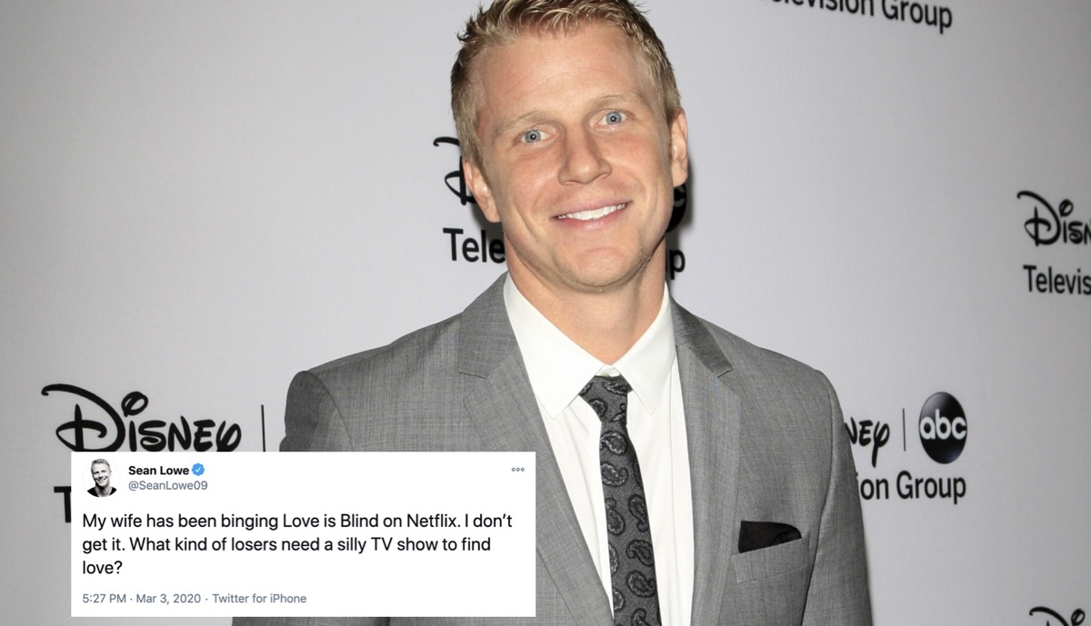 Sean Lowe and a Twitter Post