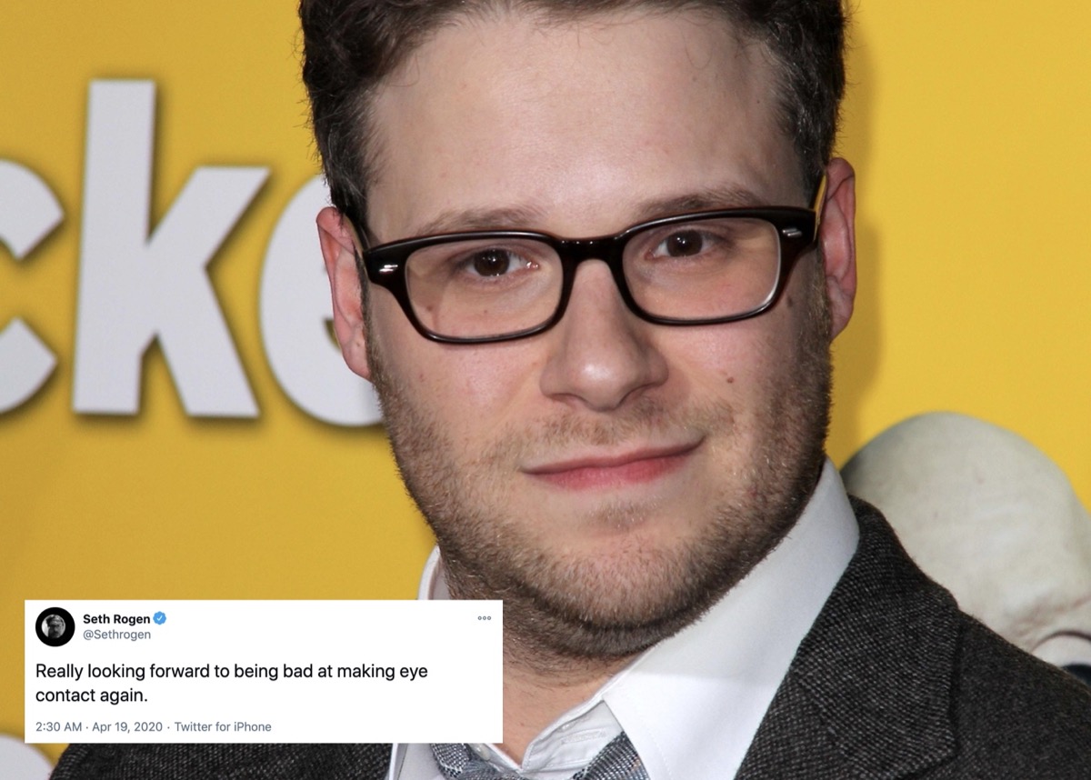 Seth Rogen and a Twitter Post