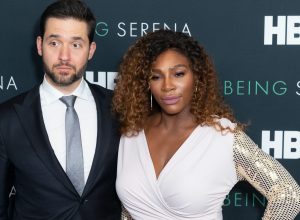 Alexis Ohanian and Serena Williams