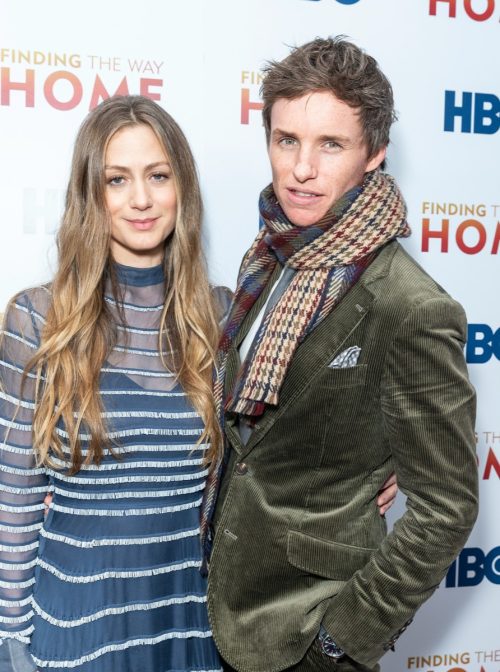 Hannah and Eddie Redmayne