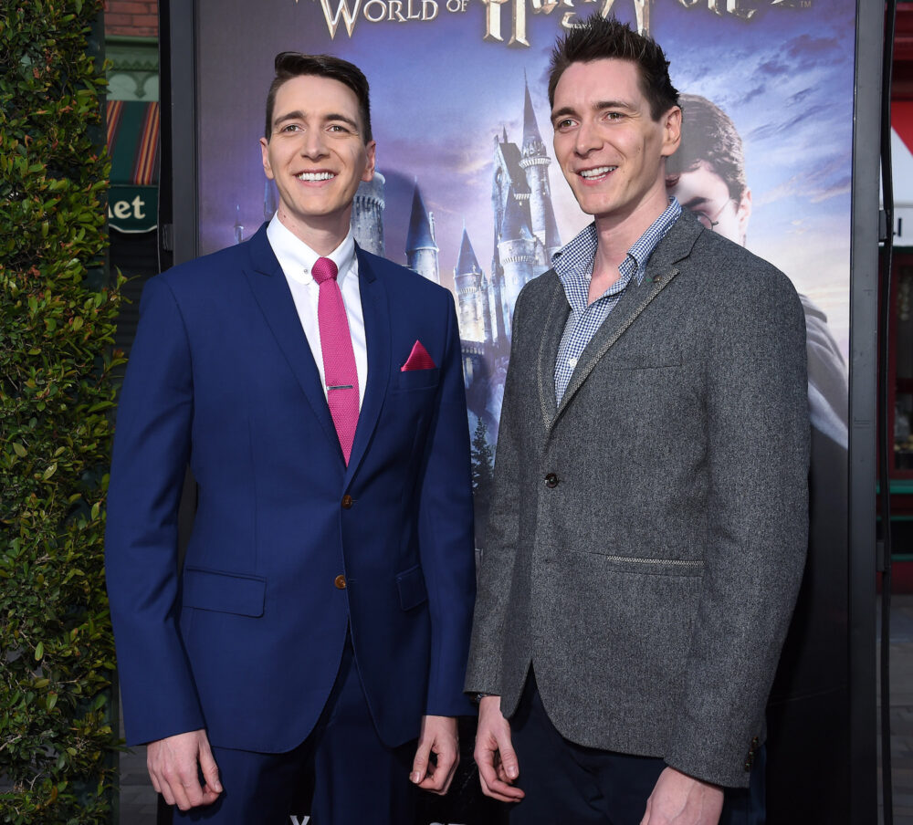 James and Oliver Phelps 2016