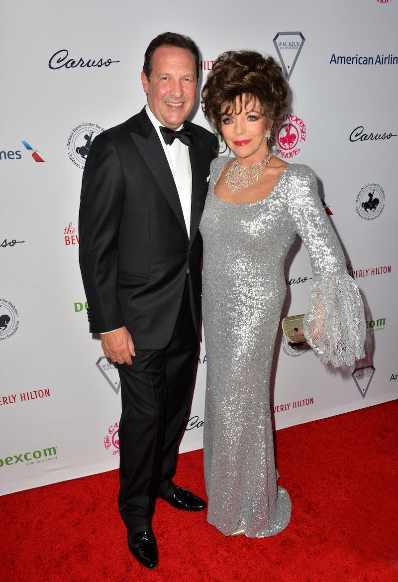 Joan Collins and Percy Gibson