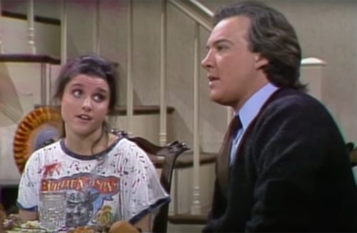 Julia Louis-Dreyfus on "SNL" in 1983