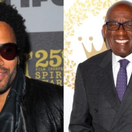 Lenny Kravitz and Al Roker