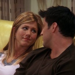 Rachel and Joey on "Friends"