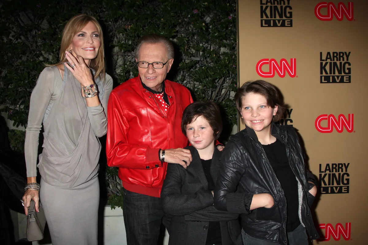 Shawn Southwick and Larry King