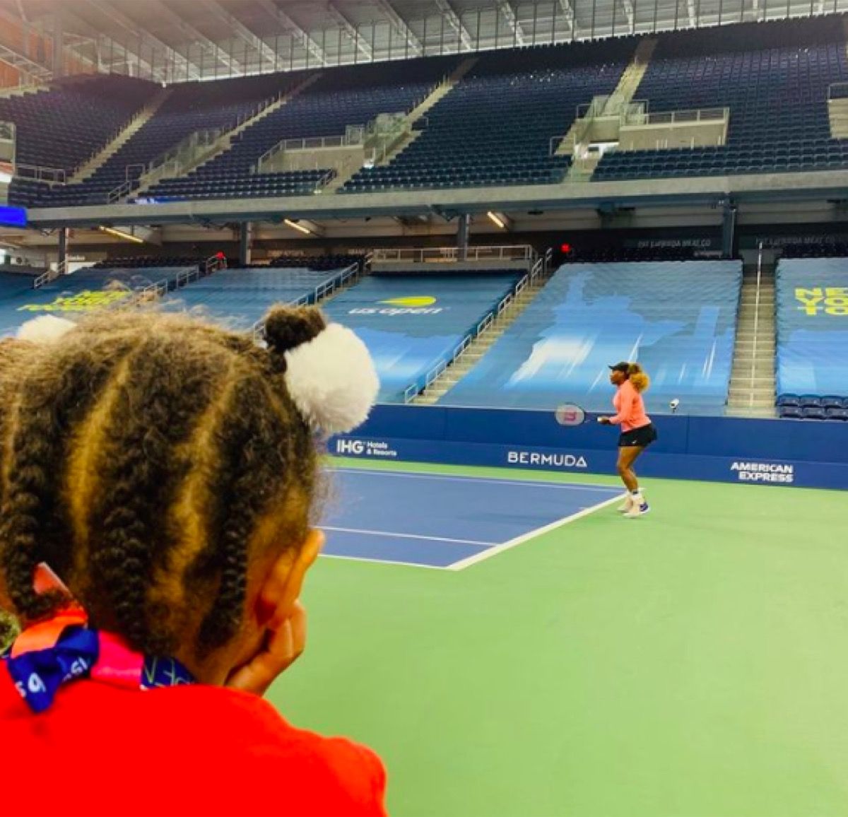 Serena Williams Just Shared a Photo of Her Daughter on the Tennis Court - 76