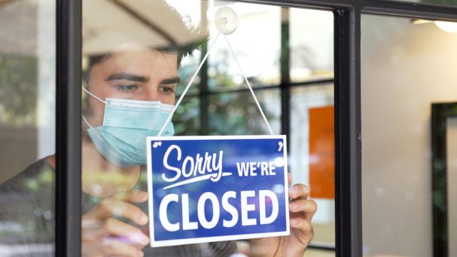 Small business closing during COVID-19 pandemic