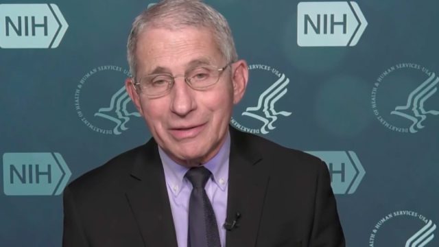 Dr. Anthony Fauci on "Today"