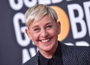 Ellen DeGeneres at the 'Golden Globe Awards' in 2020
