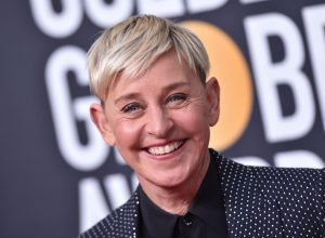 Ellen DeGeneres at the 'Golden Globe Awards' in 2020