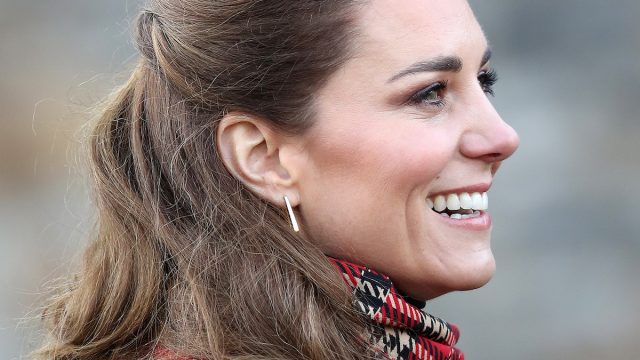Catherine, Duchess of Cambridge visits Cardiff Castle on December 08, 2020 in Cardiff, Wales. The Duke And Duchess of Cambridge are undertaking a short tour of the UK ahead of the Christmas holidays to pay tribute to the inspiring work of individuals, organizations and initiatives across the country that have gone above and beyond to support their local communities this year