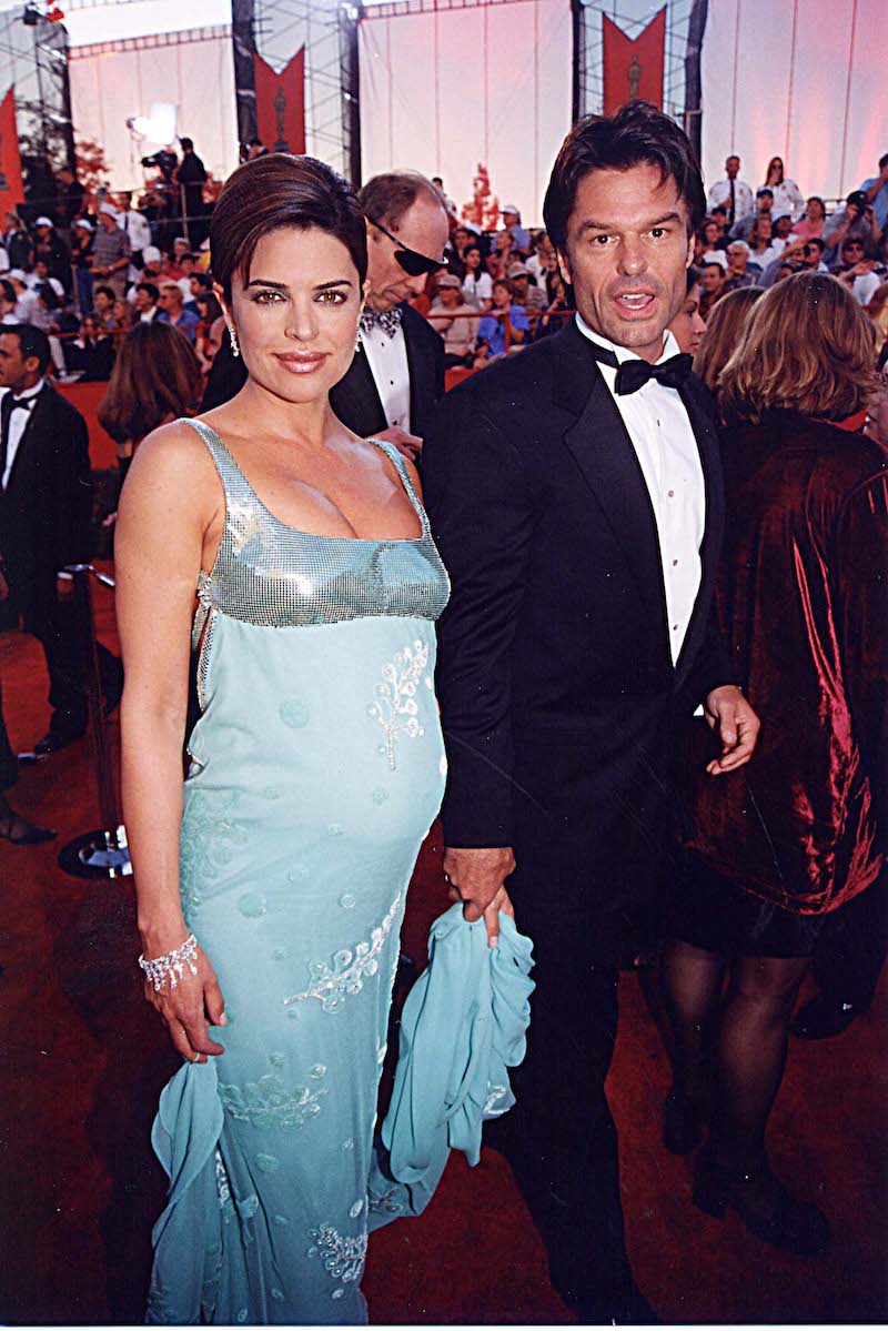 Lisa Rinna & Harry Hamlin at the 1998 Academy Awards in Los Angeles