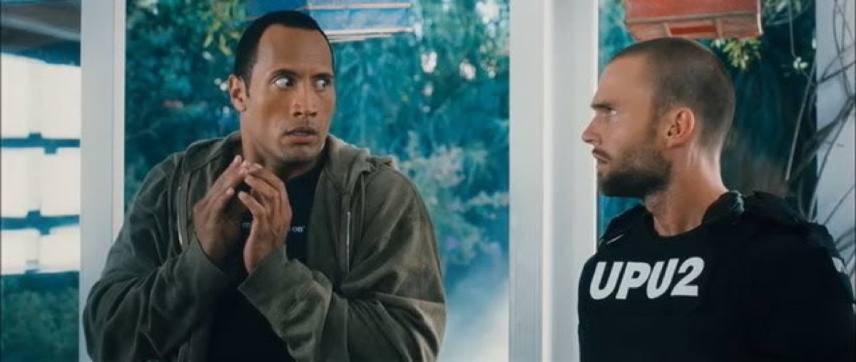 the rock in southland tales