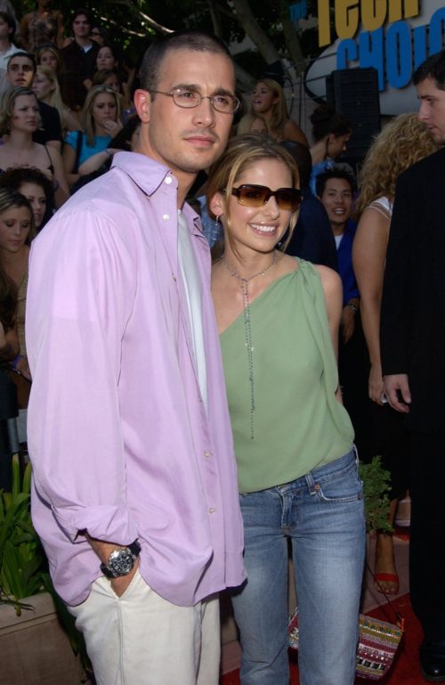Freddie Prinze Jr. and Sarah Michelle Gellar in 2001