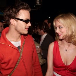 Heath Ledger and Heather Graham in 2001