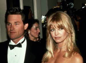 Kurt Russell and Goldie Hawn in 1990