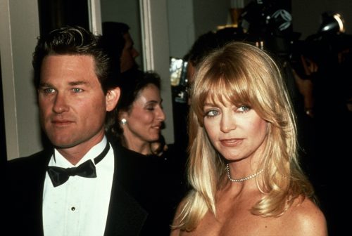Kurt Russell and Goldie Hawn in 1990