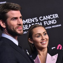 Liam Hemsworth and Miley Cyrus
