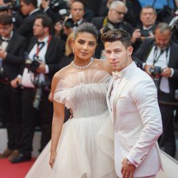 Priyanka Chopra and Nick Jonas at the Cannes Film Festival in 2019