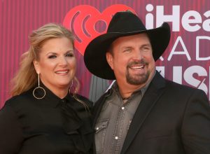Trisha Yearwood and Garth Brooks at the iHeart Radio Music Awards in March 2019