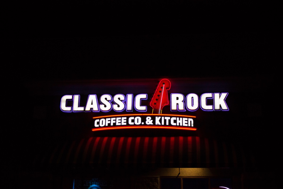 The exterior of a Classic Rock Coffee Co. in Springfield, Missouri