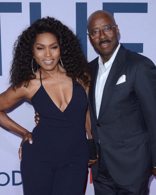Angela Bassett and Courtney B. Vance at the premiere of 'Otherhoo' in 2019