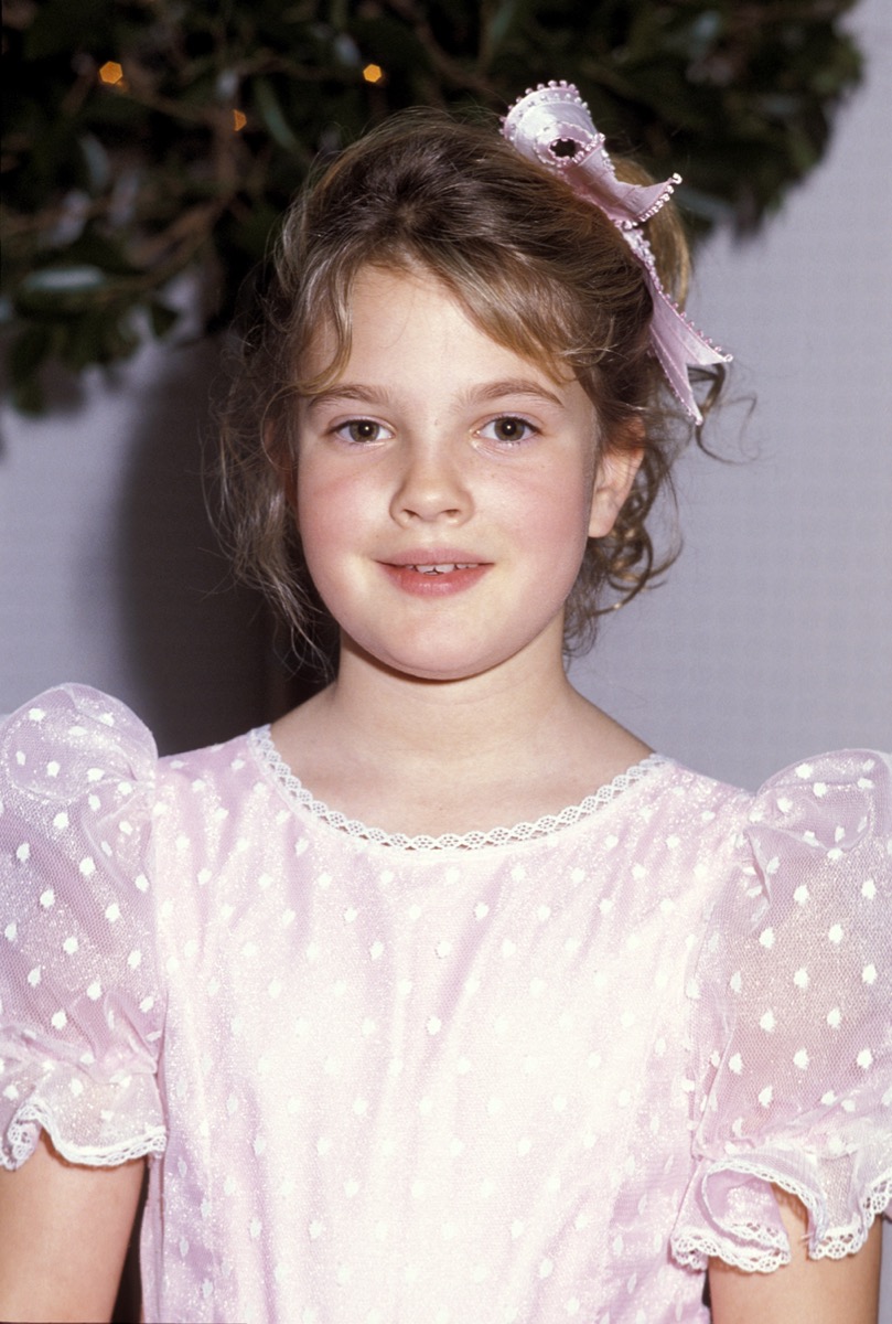 Drew Barrymore at the 50th Anniversary of The Screen Actors Guild in 1984