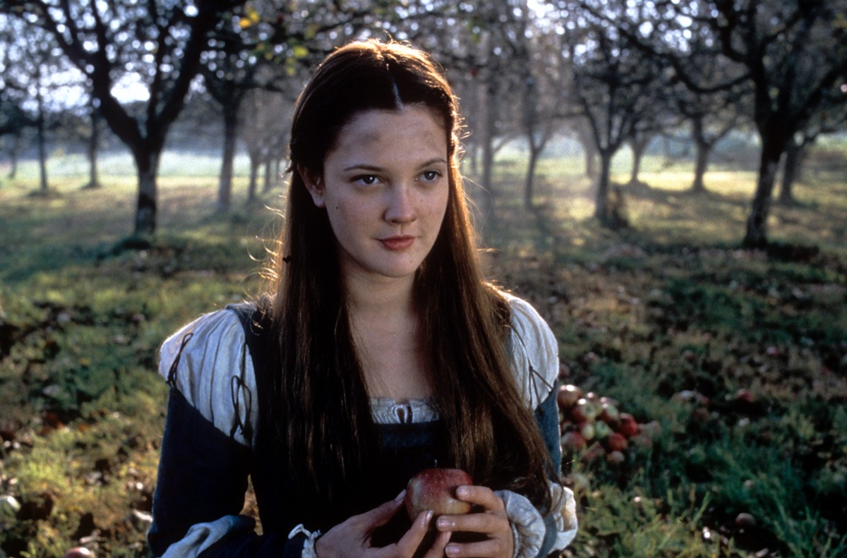 Drew Barrymore in "Ever After: A Cinderella Story" in 1998