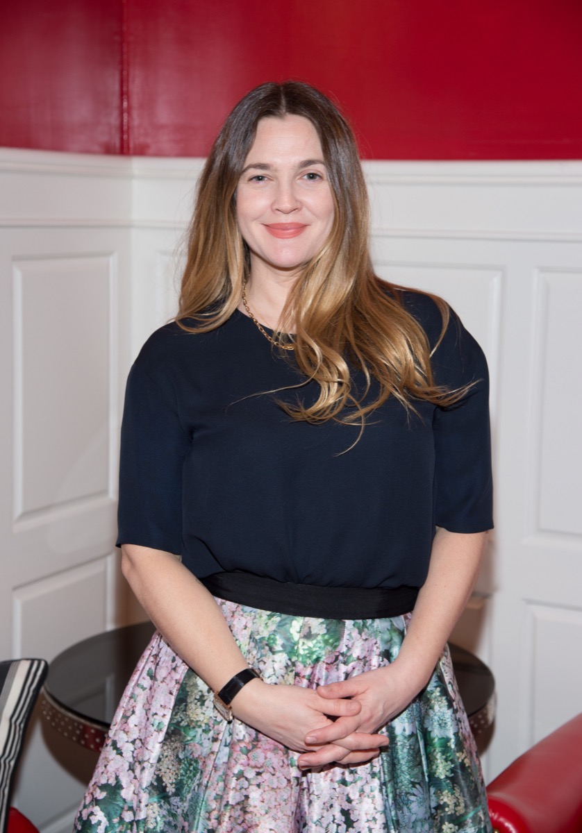 Drew Barrymore at the Finance CEO Forum in 2016