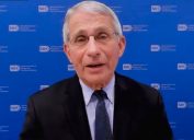 Dr. Anthony Fauci appearin on CNN on Feb. 16, 2021