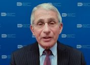 Dr. Anthony Fauci appearing on the Today Show on February 11, 2021