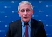 Dr. Anthony Fauci appears on CNN's the Situation Room with Wolf Blitzer on Feb 1, 2021