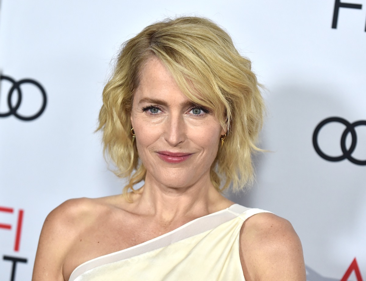 Gillian Anderson at the AFI Fest "The Crown" Gala Screening in 2019