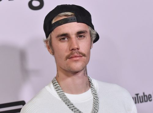 Justin Bieber at the premiere of YouTube Originals' "Justin Bieber: Seasons" in 2020